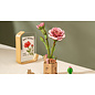 DIY Houten Bloem Pink Carnation, Roze Anjer, Robotime, 12x7x29cm