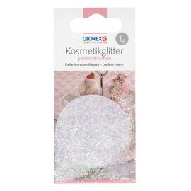 Cosmetische glitter 1g parelmoerkleur