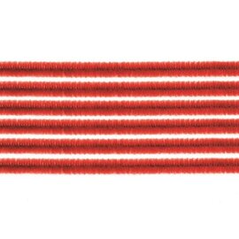 Pijpenrager chenille, rood 50cm, 10st