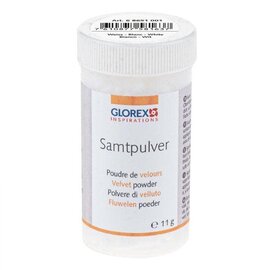 Viscosepoeder - flock poeder 11g, Wit