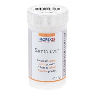 Viscosepoeder - flock poeder 11g, Wit