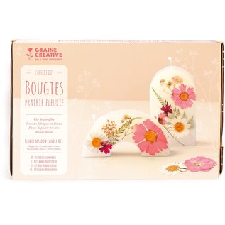 Kaarsen Maken DIY Set Bogen met Gedroogde Bloemen