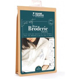 Borduurpakket voor kleding - Lijntekeningen