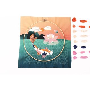 Punch Needle Set Koi Karper
