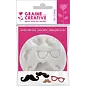 Silicone mal (mini) snor & bril