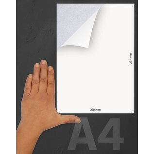 Etiketten - universeel - inkjet/laser/kopieer / 210x297mm - 25 vel - 1 sticker per vel