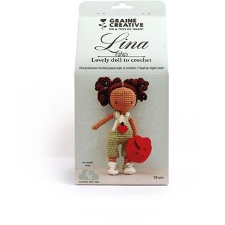 Amigurumi Haakpakket Popje Lina