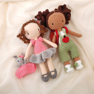 Amigurumi Haakpakket Popje Lina