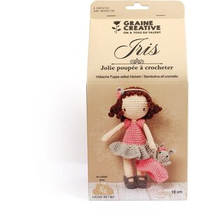 Amigurumi Haakpakket Popje Iris