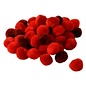 POMPONS 15mm ROOD 45st.