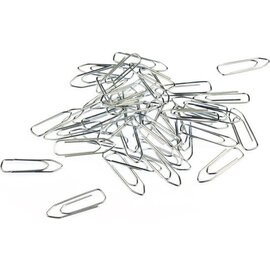 Paperclip verzinkt hoekig 26 mm doosje 1000 stuks