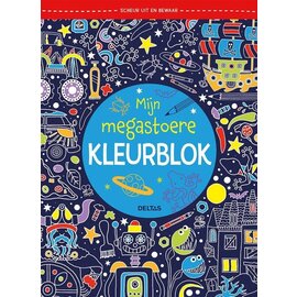 Boek - Mijn megastoere kleurblok