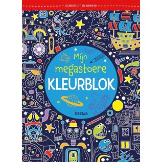 Boek - Mijn megastoere kleurblok