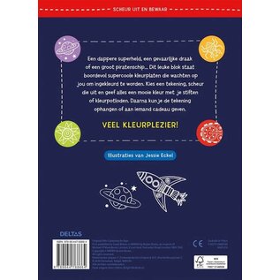 Boek - Mijn megastoere kleurblok