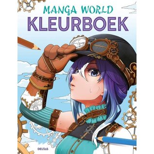 Boek - Manga World Kleurboek
