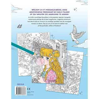 Boek - Manga World Kleurboek