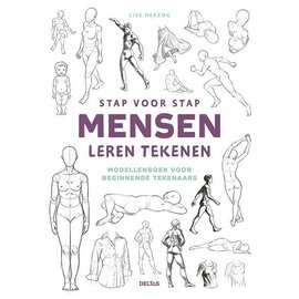 Boek - Stap voor stap mensen leren tekenen