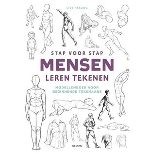 Boek - Stap voor stap mensen leren tekenen