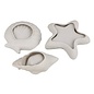 Silicone gietmal set Zeester+mossel, Decobord, 3delig