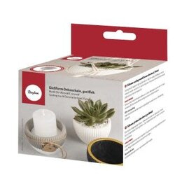 Silicone gietmal decobord geribbeld