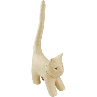 Ecoshape Kat met lange staart 32cm