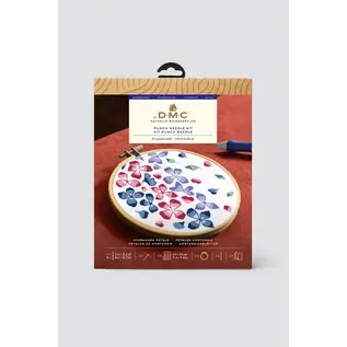 DMC Hydrangea Petals punch needle kit