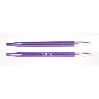 Verwisselbare rondbreinaalden 7,00mm - 10cm - KnitPro Zing