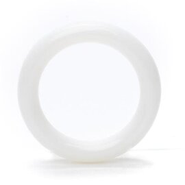 Durable plastic ringetjes 40mm 009 wit 5st