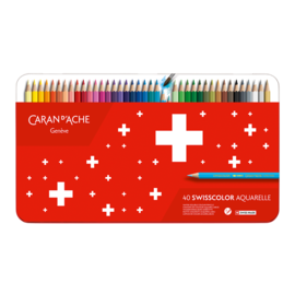 CARAN D'ACHE40 SWISSCOLOR aquarelpotloden