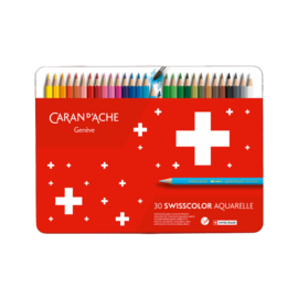 CARAN D'ACHE30 SWISSCOLOR aquarelpotloden