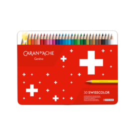 Caran d’Ache - 30 kleuren SWISSCOLOR permanent