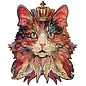 Houten Puzzel - Cat King