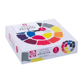 Gouache Extra Fijn mengset | 5 x 20 ml tubes