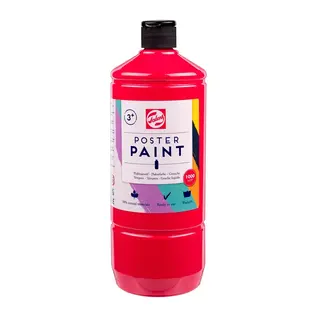 Talens Poster Paint 1L Primair Rood