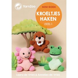 Mini Haakboek Kroeltjes Haken deel 1 - L.&A. de Vries -