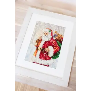 Borduurpakket - Santa Claus -	21 x 30 cm