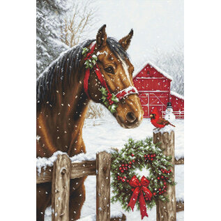 Borduurpakket Holiday Magic - 29 x 43 cm