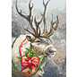 Petit Point borduurpakket Christmas Deer - 15 x 22 cm