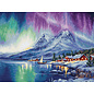 Borduurpakket Northern Lights - 32 x 24 cm