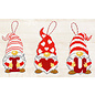 Borduurpakket Gnomes of Valentine's Day - Maat per design ± 7 x 14 cm