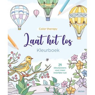 Color therapy Laat het los Kleurboek
