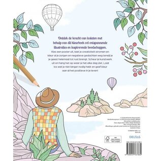 Color therapy Laat het los Kleurboek