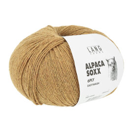 Lang Yarns ALPACA SOXX 6-PLY 0050 oker bad 343042 150g
