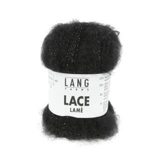 Lang Yarns LACE LAMÉ 1081.0104 zwart bad 77726