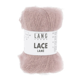 Lang Yarns LACE LAMÉ 1081.0048 roze bad 77356