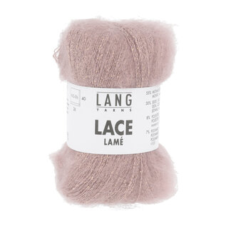 Lang Yarns LACE LAMÉ 1081.0048 roze bad 77356