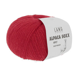 Lang Yarns ALPACA SOXX 4-draad 1062.0060 rood bad 370246
