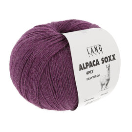 Lang Yarns Alpaca Soxx 4-draad 1062.0046 paars bad 362437 - 100g.