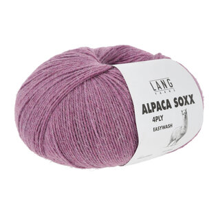 Lang Yarns ALPACA SOXX 4-draad 1062.0065 paars bad 345122