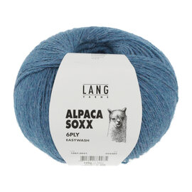 ALPACA SOXX 6-PLY 0021 Blauw bad 362440 150g